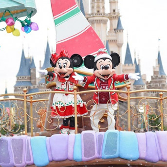 GIÁNG SINH RỘN RÀNG TẠI TOKYO DISNEYLAND