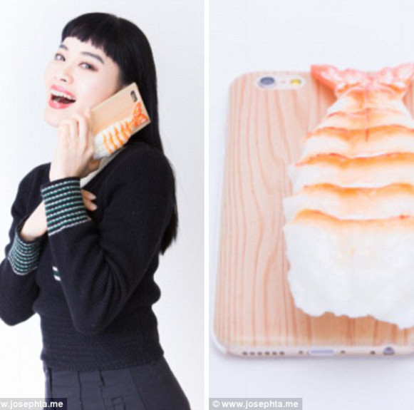 Ốp điện thoại sushi đang khiến giới trẻ Nhật phát cuồng