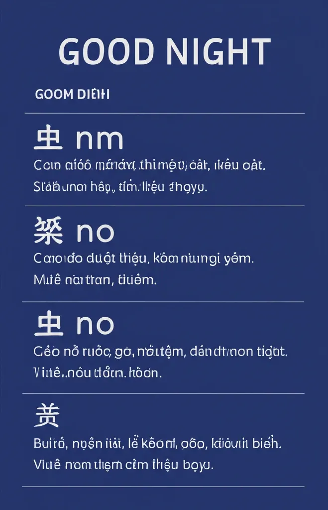 Bảng tra cứu các câu chúc ngủ ngon tiếng Nhật cần thiết cho khách du lịch Việt Nam