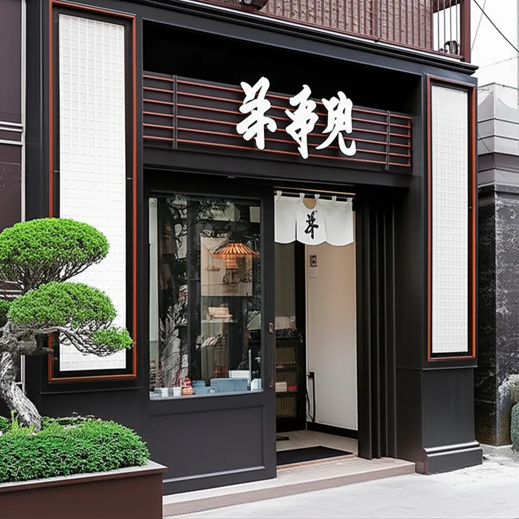 Mặt tiền một studio xăm hình uy tín tại Việt Nam chuyên về phong cách Nhật cổ, thể hiện sự chuyên nghiệp và chào đón khách hàng.