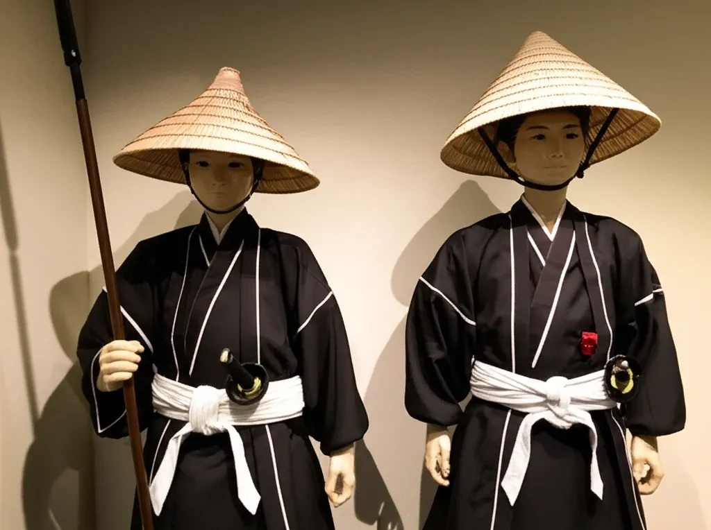 Hình nộm lính canh tại Bảo tàng Hakone Sekisho, tái hiện cuộc sống thời Edo