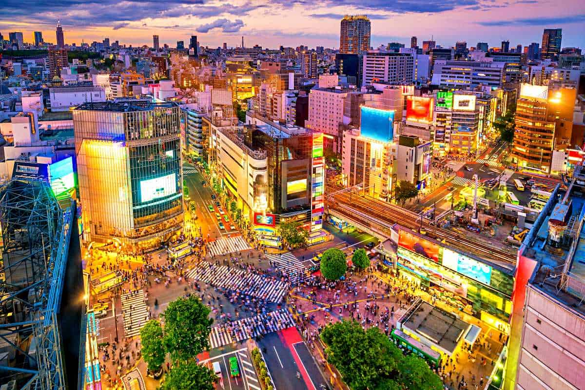 Shibuya Crossing – giao lộ đông đúc nhất thế giới | Nguồn: Shibuya